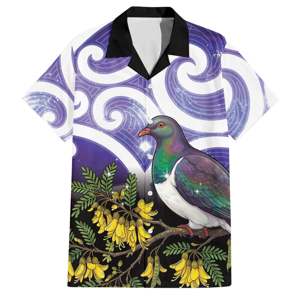 Kekeru New Zealand Matariki Hawaiian Shirt Kukupa Kowhai Maori New Year Purple Version LT14 Purple - Polynesian Pride