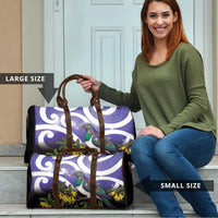 Kekeru New Zealand Matariki Travel Bag Kukupa Kowhai Maori New Year Purple Version
