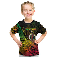 Polynesian Pride Vanuatu Kid T Shirt Proud To Be A Ni-Van LT14 Black - Polynesian Pride