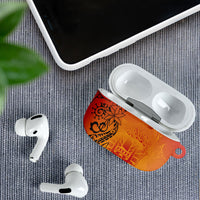 French Polynesia Manta Ray Tattoo AirPods Case Tahiti Hahalua Tiare Maori Gradient Style LT14 - Polynesian Pride
