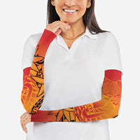 French Polynesia Manta Ray Tattoo Arm Sleeves Tahiti Hahalua Tiare Maori Gradient Style LT14 - Polynesian Pride