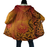 French Polynesia Manta Ray Tattoo Cloak Tahiti Hahalua Tiare Maori Gradient Style