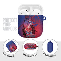 Guam Blue Marlin Fishing AirPods Case Guahan Fish Hook Tattoo LT14 - Polynesian Pride