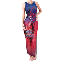 Guam Blue Marlin Fishing Family Matching Tank Maxi Dress and Hawaiian Shirt Guahan Fish Hook Tattoo