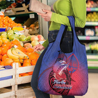 Guam Blue Marlin Fishing Grocery Bag Guahan Fish Hook Tattoo LT14 - Polynesian Pride