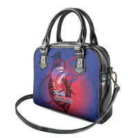 Guam Blue Marlin Fishing Shoulder Handbag Guahan Fish Hook Tattoo LT14 - Polynesian Pride
