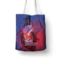 Guam Blue Marlin Fishing Tote Bag Guahan Fish Hook Tattoo LT14 - Polynesian Pride