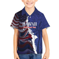Personalized Hawaii Statehood Day Family Matching Long Sleeve Bodycon Dress and Hawaiian Shirt 66th Anniversary - Polynesian Pride