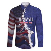 Personalized Hawaii Statehood Day Family Matching Puletasi and Hawaiian Shirt 66th Anniversary - Polynesian Pride
