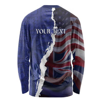 Personalized Hawaii Statehood Day Long Sleeve Shirt 66th Anniversary LT14 - Polynesian Pride