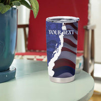 Personalized Hawaii Statehood Day Tumbler Cup 66th Anniversary - Polynesian Pride