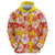 Yellow Hawaii Hibiscus Zip Hoodie Tropical Flowers Seamless Pattern - Polynesian Pride