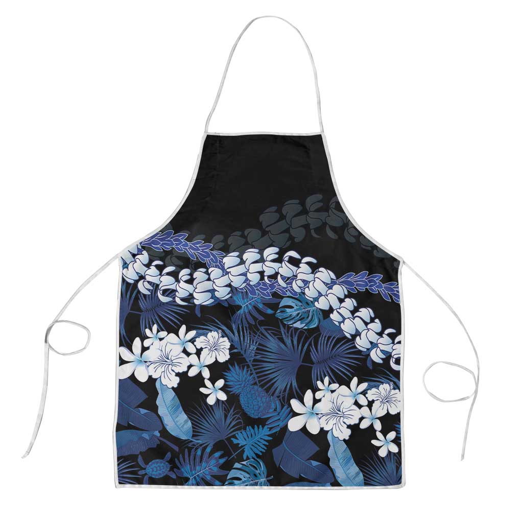 Polu Aloha Hawaii Lei Apron Tropical Flowers Elegant Vibe - Polynesian Pride