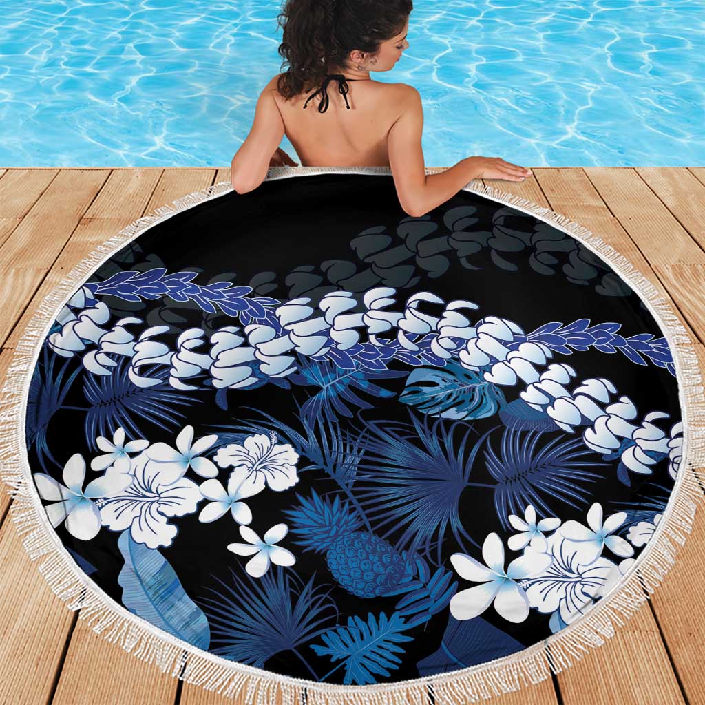 Polu Aloha Hawaii Lei Beach Blanket Tropical Flowers Elegant Vibe LT14 - Polynesian Pride