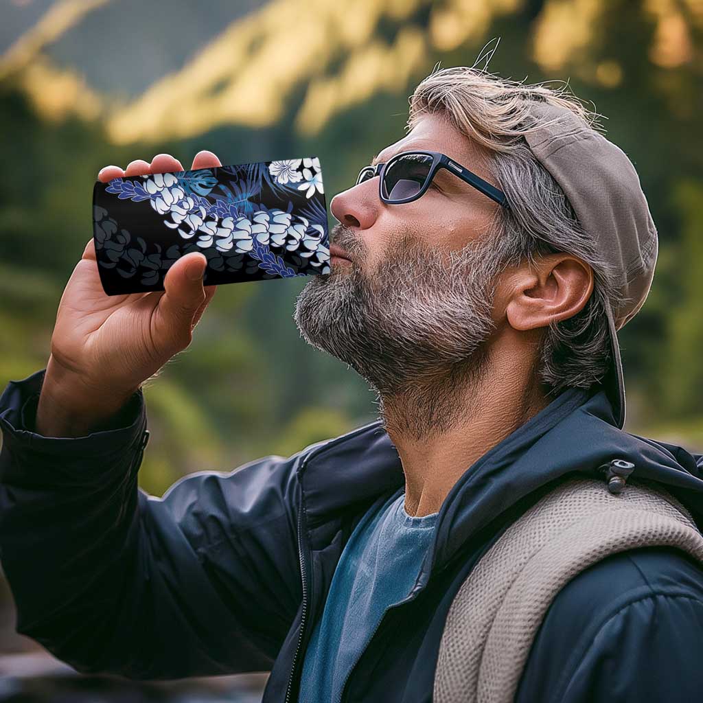 Polu Aloha Hawaii Lei 4 in 1 Can Cooler Tumbler Tropical Flowers Elegant Vibe - Polynesian Pride