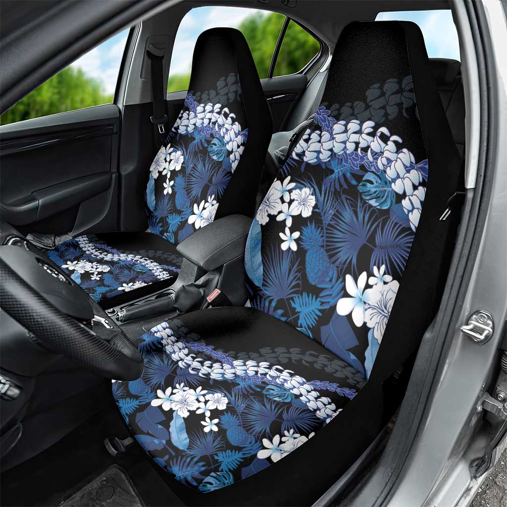 Polu Aloha Hawaii Lei Car Seat Cover Tropical Flowers Elegant Vibe - Polynesian Pride