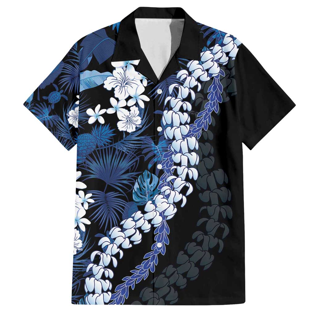 Polu Aloha Hawaii Lei Family Matching Long Sleeve Bodycon Dress and Hawaiian Shirt Tropical Flowers Elegant Vibe - Polynesian Pride