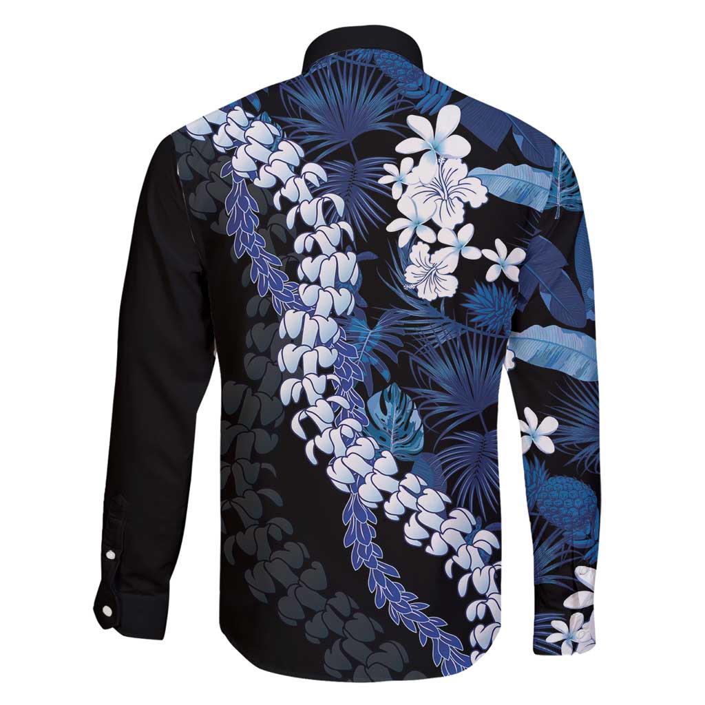 Polu Aloha Hawaii Lei Family Matching Off Shoulder Maxi Dress and Hawaiian Shirt Tropical Flowers Elegant Vibe - Polynesian Pride