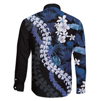 Polu Aloha Hawaii Lei Family Matching Short Sleeve Bodycon Dress and Hawaiian Shirt Tropical Flowers Elegant Vibe - Polynesian Pride