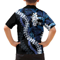 Polu Aloha Hawaii Lei Family Matching Summer Maxi Dress and Hawaiian Shirt Tropical Flowers Elegant Vibe - Polynesian Pride