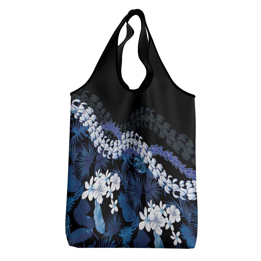 Polu Aloha Hawaii Lei Grocery Bag Tropical Flowers Elegant Vibe LT14 - Polynesian Pride