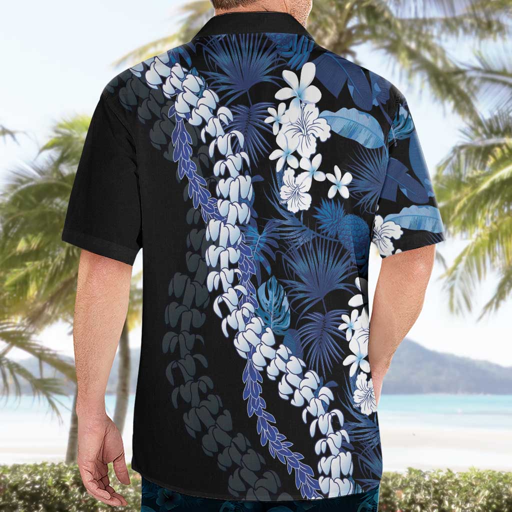 Polu Aloha Hawaii Lei Hawaiian Shirt Tropical Flowers Elegant Vibe - Polynesian Pride