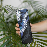 Polu Aloha Hawaii Lei Skinny Tumbler Tropical Flowers Elegant Vibe - Polynesian Pride