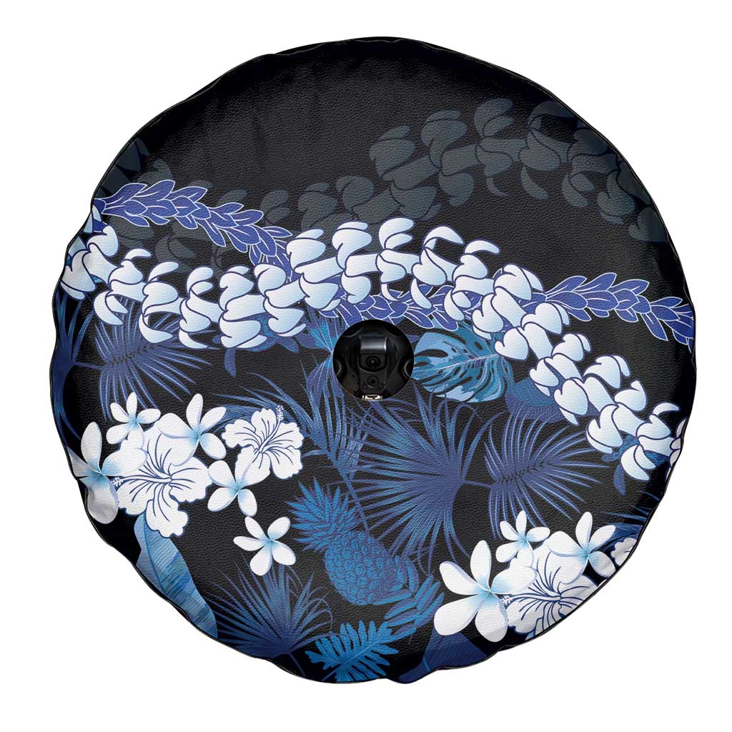Polu Aloha Hawaii Lei Spare Tire Cover Tropical Flowers Elegant Vibe - Polynesian Pride