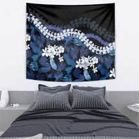 Polu Aloha Hawaii Lei Tapestry Tropical Flowers Elegant Vibe - Polynesian Pride