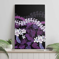 Poni Aloha Hawaii Lei Canvas Wall Art Tropical Flowers Elegant Vibe LT14 - Polynesian Pride
