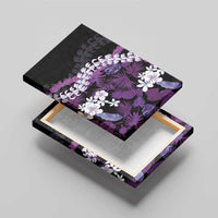 Poni Aloha Hawaii Lei Canvas Wall Art Tropical Flowers Elegant Vibe LT14 - Polynesian Pride