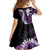 Poni Aloha Hawaii Lei Family Matching Off Shoulder Short Dress and Hawaiian Shirt Tropical Flowers Elegant Vibe - Polynesian Pride