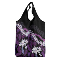 Poni Aloha Hawaii Lei Grocery Bag Tropical Flowers Elegant Vibe LT14 - Polynesian Pride