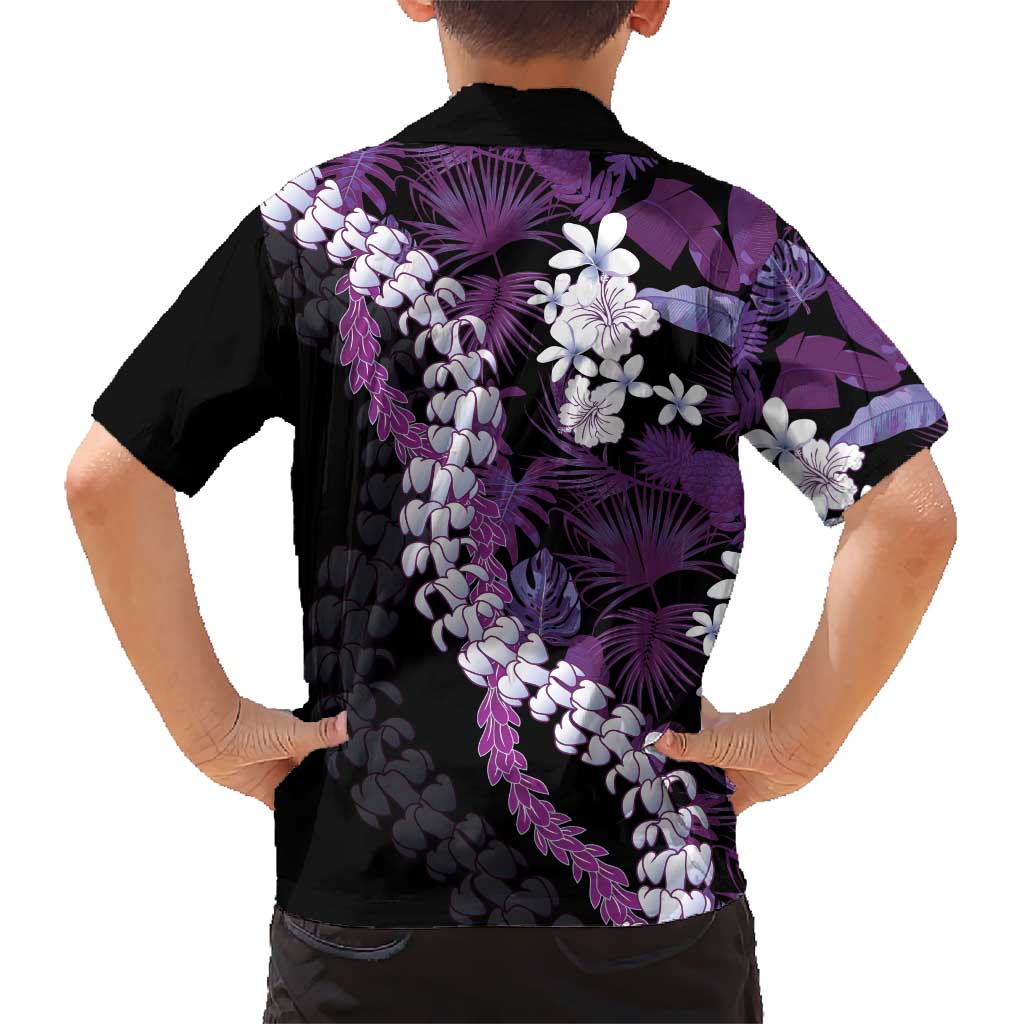 Poni Aloha Hawaii Lei Hawaiian Shirt Tropical Flowers Elegant Vibe LT14 - Polynesian Pride
