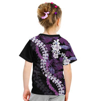 Poni Aloha Hawaii Lei Kid T Shirt Tropical Flowers Elegant Vibe - Polynesian Pride