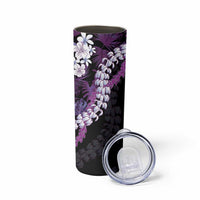 Poni Aloha Hawaii Lei Skinny Tumbler Tropical Flowers Elegant Vibe - Polynesian Pride