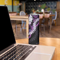 Poni Aloha Hawaii Lei Skinny Tumbler Tropical Flowers Elegant Vibe - Polynesian Pride