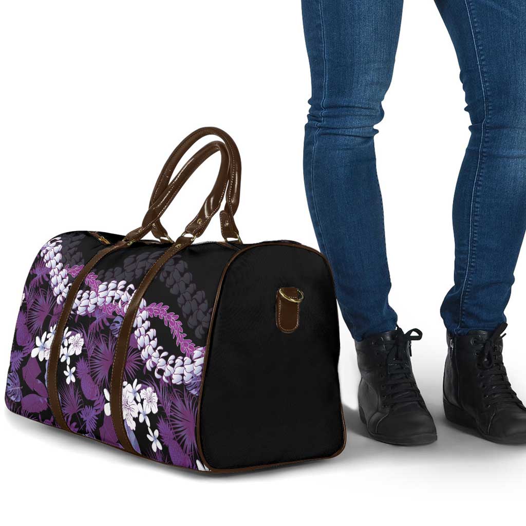 Poni Aloha Hawaii Lei Travel Bag Tropical Flowers Elegant Vibe - Polynesian Pride
