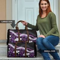 Poni Aloha Hawaii Lei Travel Bag Tropical Flowers Elegant Vibe - Polynesian Pride