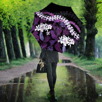 Poni Aloha Hawaii Lei Umbrella Tropical Flowers Elegant Vibe - Polynesian Pride