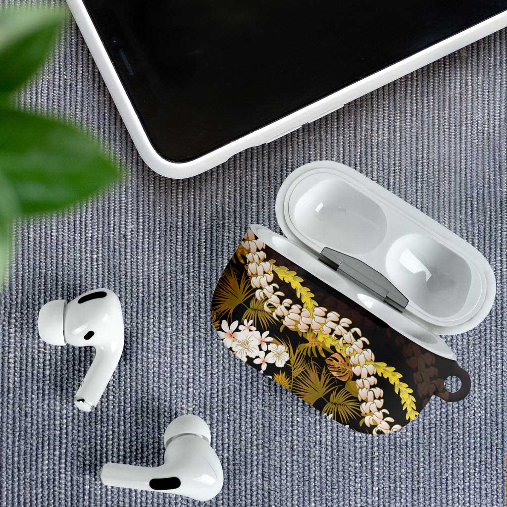 Kula Aloha Hawaii Lei AirPods Case Tropical Flowers Elegant Vibe - Polynesian Pride