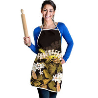 Kula Aloha Hawaii Lei Apron Tropical Flowers Elegant Vibe - Polynesian Pride
