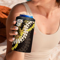 Kula Aloha Hawaii Lei 4 in 1 Can Cooler Tumbler Tropical Flowers Elegant Vibe - Polynesian Pride
