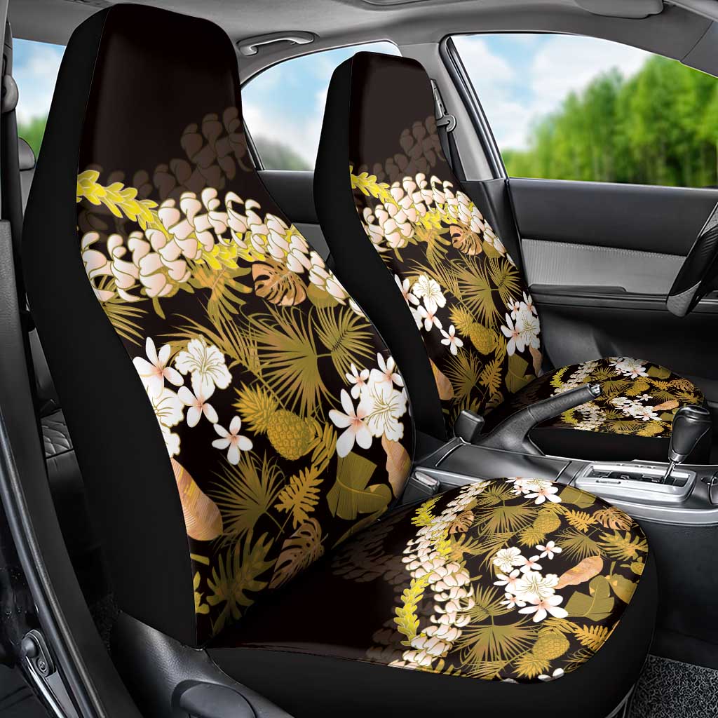 Kula Aloha Hawaii Lei Car Seat Cover Tropical Flowers Elegant Vibe - Polynesian Pride