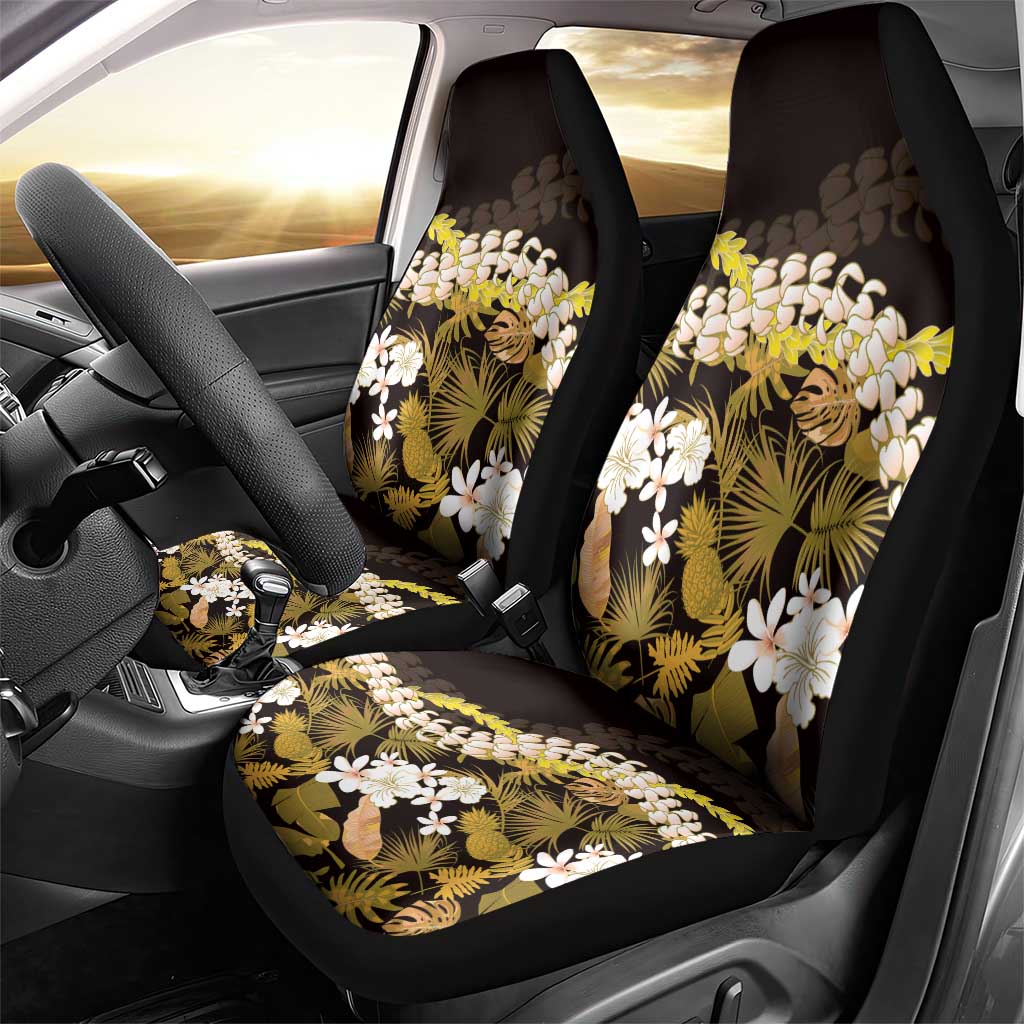 Kula Aloha Hawaii Lei Car Seat Cover Tropical Flowers Elegant Vibe - Polynesian Pride