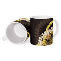 Kula Aloha Hawaii Lei Ceramic Mug Tropical Flowers Elegant Vibe - Polynesian Pride