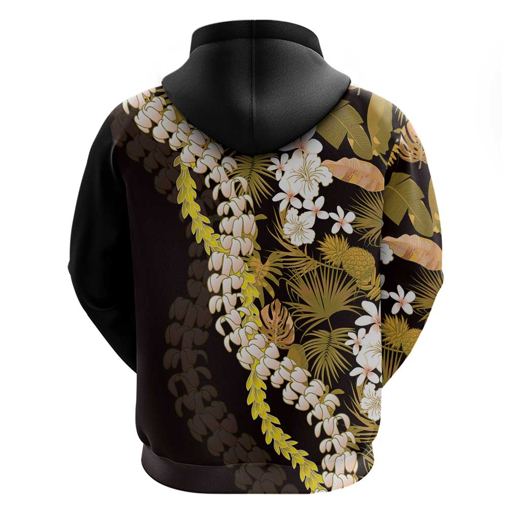 Kula Aloha Hawaii Lei Hoodie Tropical Flowers Elegant Vibe - Polynesian Pride