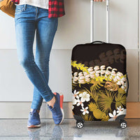 Kula Aloha Hawaii Lei Luggage Cover Tropical Flowers Elegant Vibe - Polynesian Pride