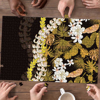 Kula Aloha Hawaii Lei Puzzle Tropical Flowers Elegant Vibe - Polynesian Pride