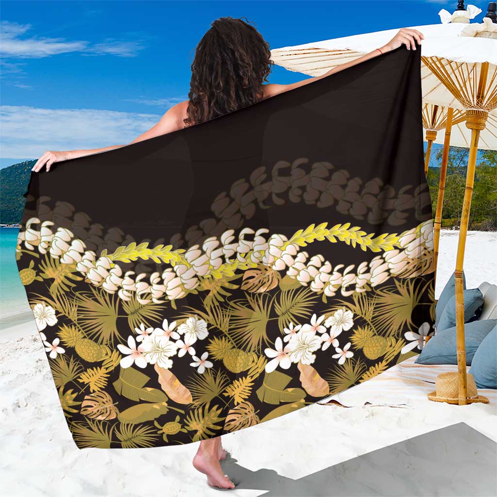 Kula Aloha Hawaii Lei Sarong Tropical Flowers Elegant Vibe - Polynesian Pride